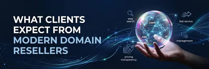 What Clients Expect from Modern Domain Resellers